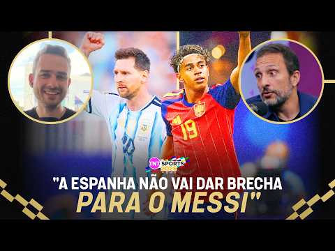 YAMAL X MESSI! MELHOR DEFESA X MELHOR ATAQUE! ESPANHA X ARGENTINA! QUEM É A FAVORITA NA FINAL?