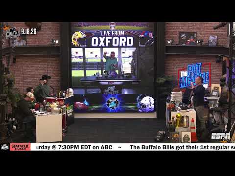 The Pat McAfee Show Live | Friday September 18th 2026