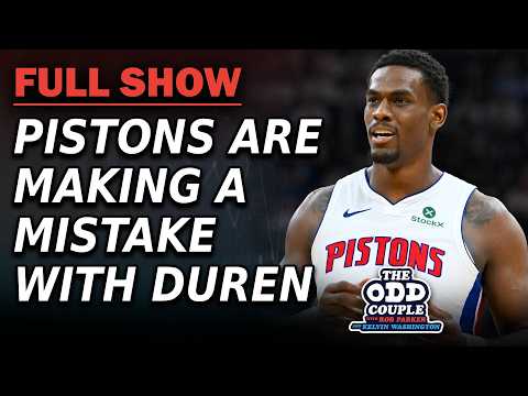 Are The Pistons Fumbling The Bag With Jalen Duren? l THE ODD COUPLE
