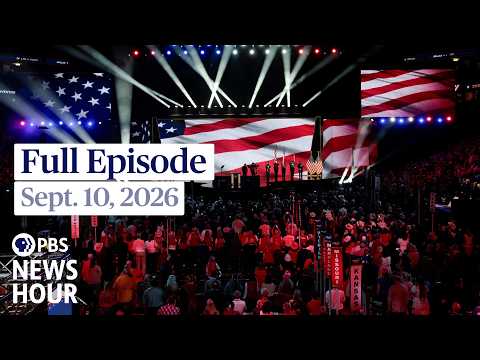 PBS News Hour full episode, Sept. 10, 2026