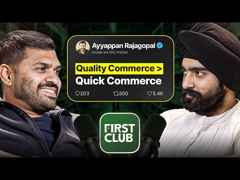He Built a $250M Business by Doing the Opposite of Blinkit & Zepto | Ayyappan, FirstClub