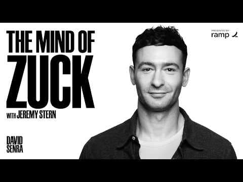 How Mark Zuckerberg, Palmer Luckey, Josh Kushner & Scott Wu Think | Jeremy Stern