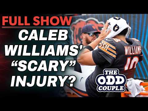 Rob Parker and Kelvin React to Caleb Williams' Scary Injury | THE ODD COUPLE