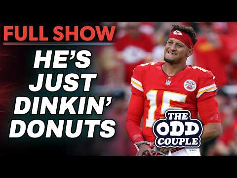 Patrick Mahomes is now working at Dinkin’ Donuts? | THE ODD COUPLE