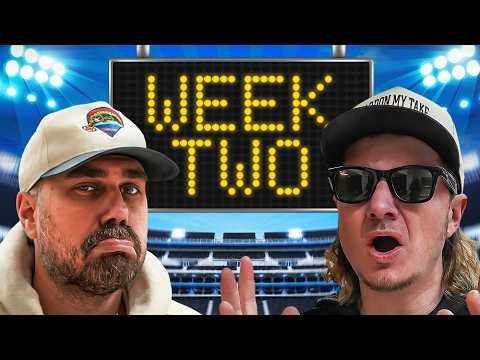 NFL Week 2, Jayden And Caleb Go Down, Browns Win A Game, The Chargers Are Rock Bottom + Who's Back