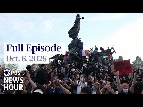 PBS News Hour full episode, Oct. 6, 2026