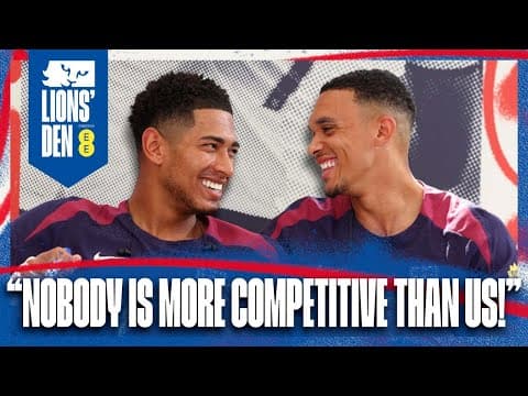 Jude and Trent Chat Ball Knowledge, Iconic Cele & New High Score? Ep.10 | Lions' Den Connected By EE
