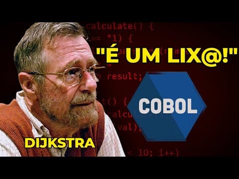 Essa linguagem “atrofia o cérebro”, segundo um gênio da computação