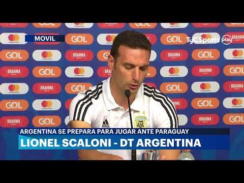 Lionel Scaloni in press conference