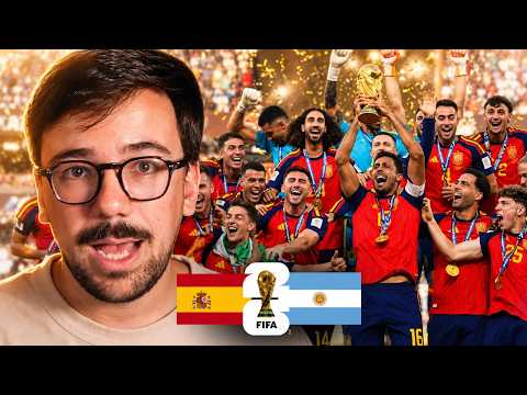 ANÁLISE SEM SENSACIONALISMO DE ESPANHA 1 X 0 ARGENTINA