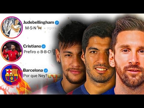 O quão GRANDE foi o trio M-S-N que dominou o futebol?
