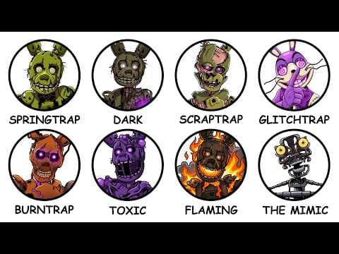 Every Version of Springtrap Explained