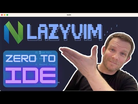 Zero to IDE with LazyVim