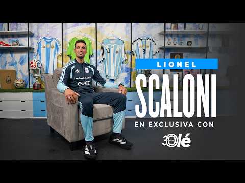 LIONEL SCALONI, one-on-one with OLÉ: "I inherited the fearlessness from my old man"