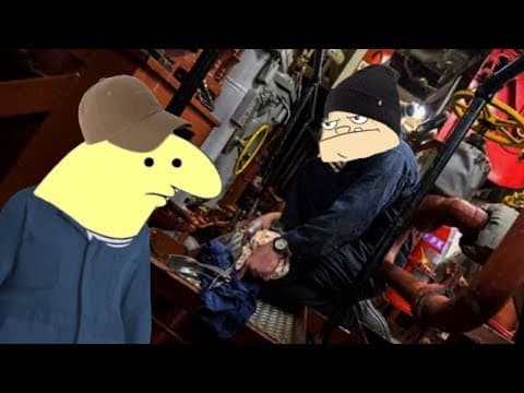skylarking in the bilge