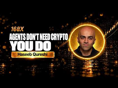 Haseeb Qureshi:Agents 不需要 Crypto,人類才需要!