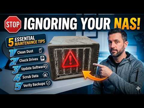Stop Ignoring Your NAS! 5 Essential Maintenance Tips