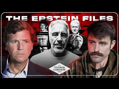 Tucker Responds to the Epstein Files, Pizzagate & the Demonic Global Crime Network With Ian Carroll