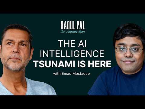 The AI Intelligence Tsunami Is Here | Raoul Pal The Journey Man with Emad Mostaque