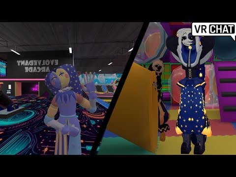 Moon and Carmine MEET in VRChat?!