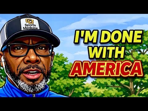WHY I'M LEAVING AMERICA AND NEVER COMING BACK